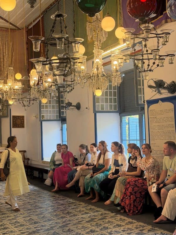 Onda group exploring Fort Kochi