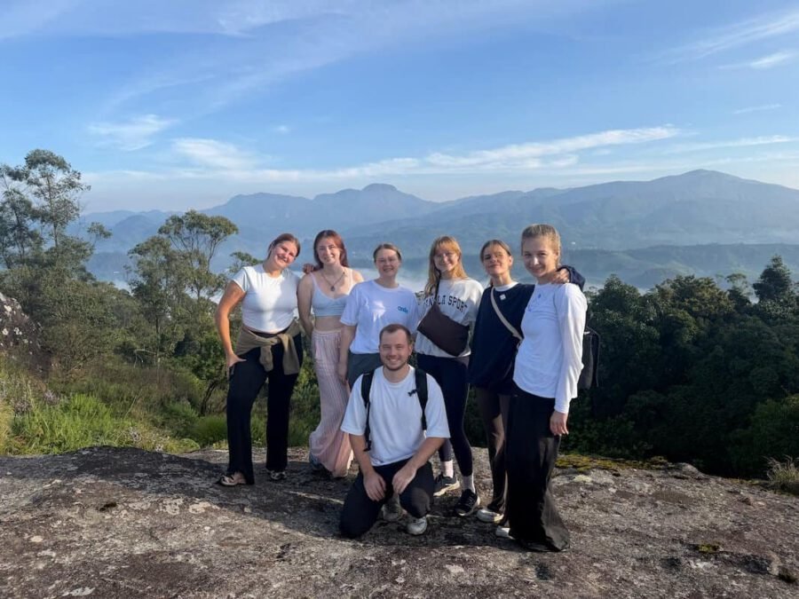 Onda group on a hike in Kerala