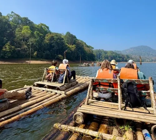 Bamboo rafting india bamboo rafting kerala india